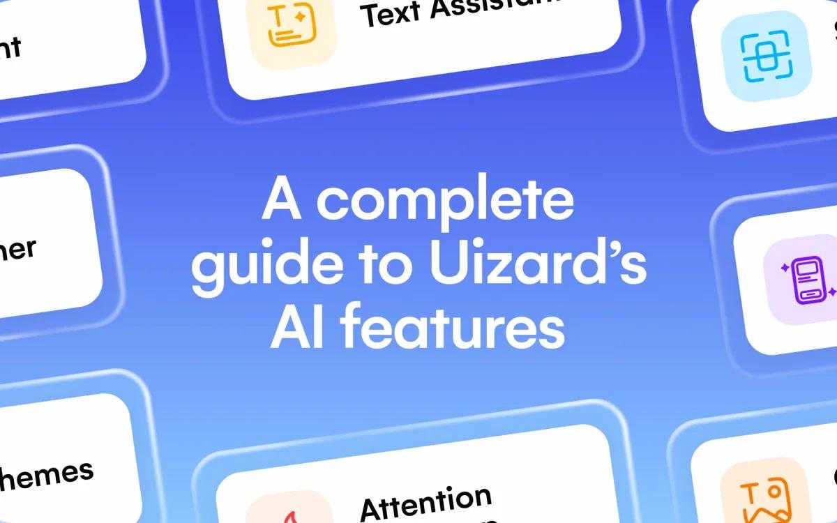 uizard's AI features blog article