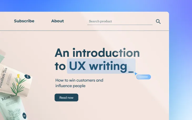 An introduction to UX writing