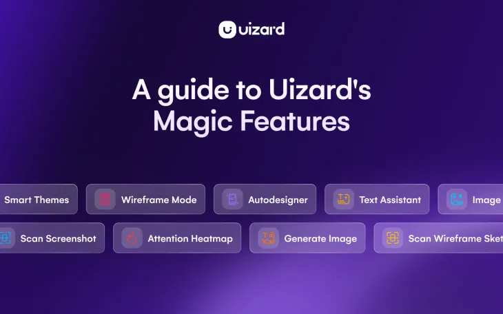 The complete guide to Uizard’s Magic Features