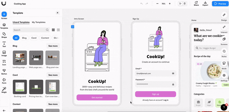 web app - video to gif maker by uixzone on Dribbble