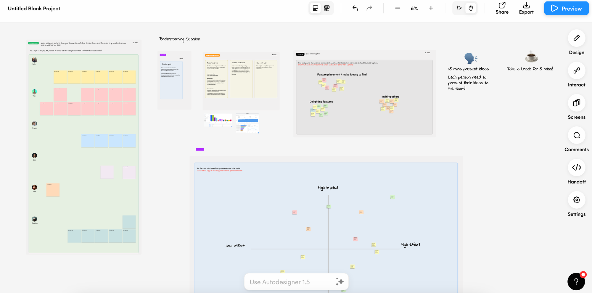 How to run a successful product design ideation session