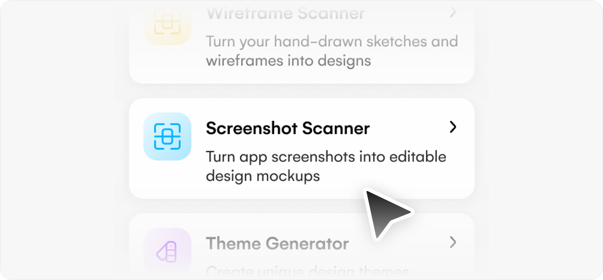 How to use Uizard's Screenshot Scanner