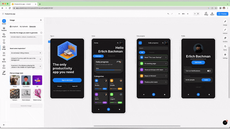 A beginner's guide to Uizard