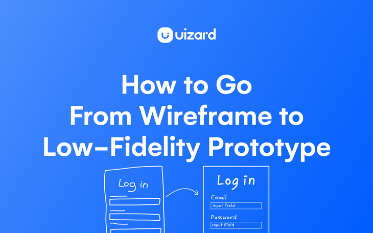 How to go from wireframe to prototype
