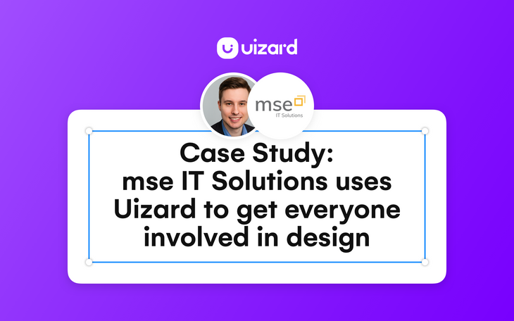 UX Designer leverages Uizard to upskill his colleagues on design thinking