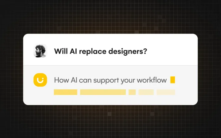Will AI replace UX designers? How AI can support your workflow
