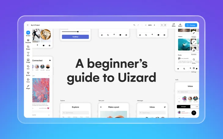 A beginner's guide to Uizard