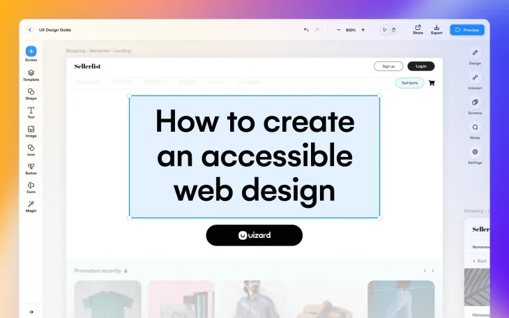 How to create an accessible web design