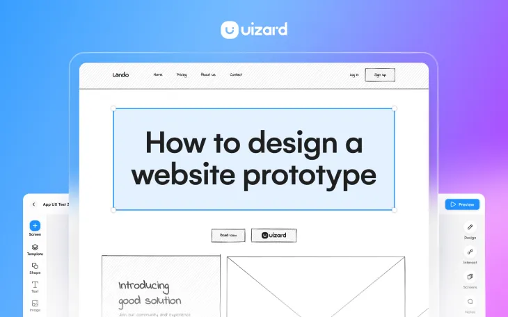 How to design a website prototype