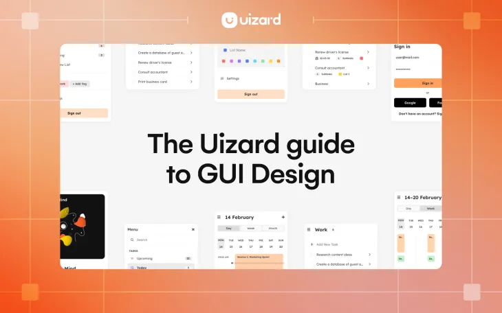 The Uizard guide to GUI design