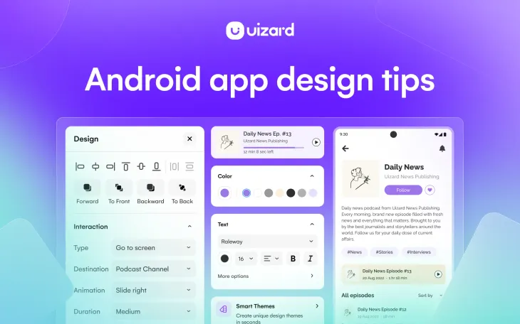 Android app design tips
