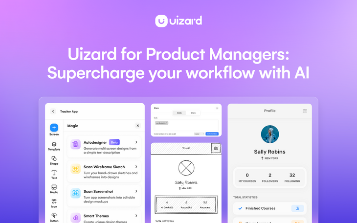 Uizard for Product Managers: Supercharge your workflow with AI