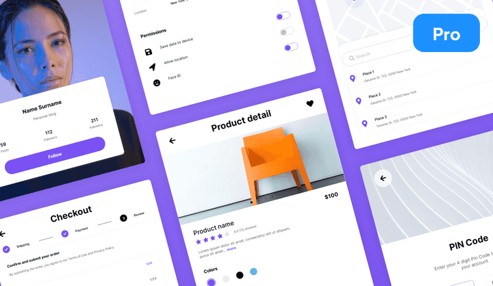 Translator App UI Design Template | Uizard