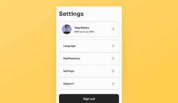 Chat App Template | Chat App UI Design Template | Uizard