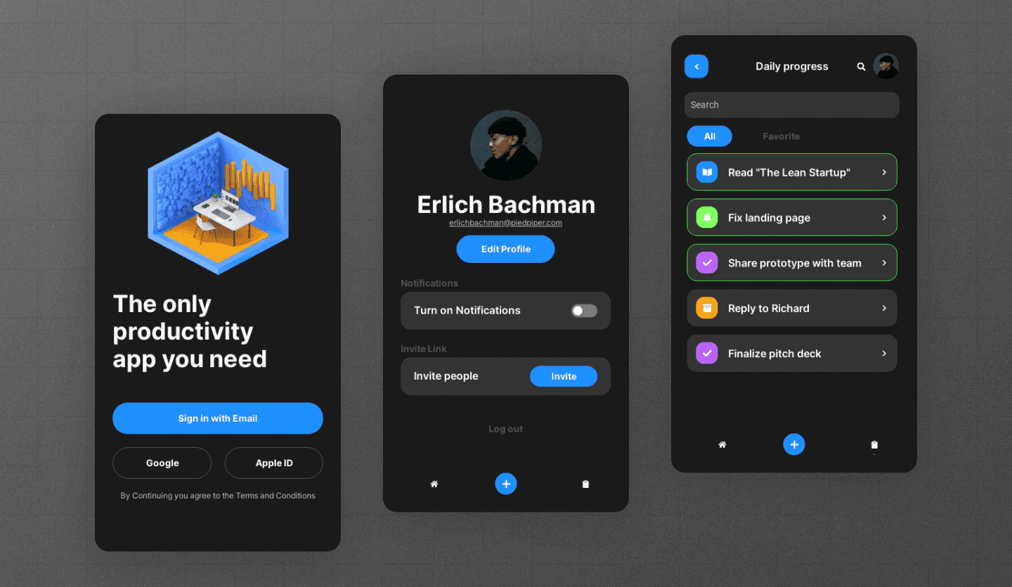 UI Templates | UI Design Templates | Uizard