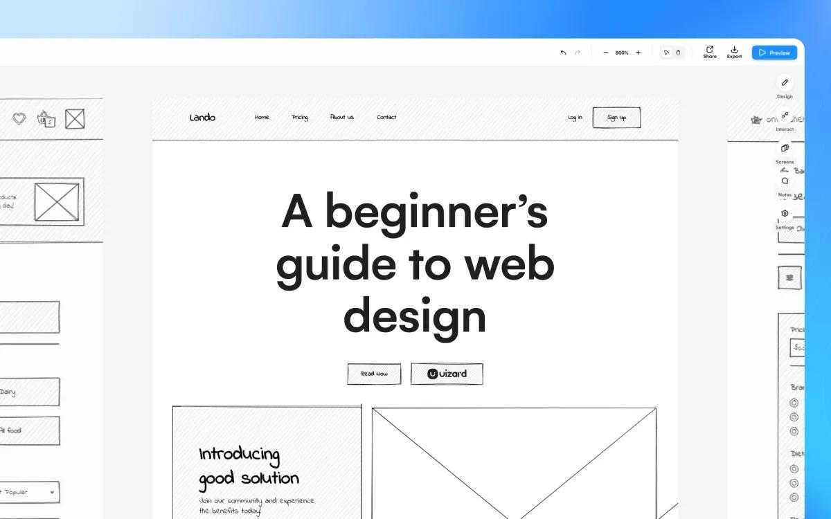 guide to web design blog post
