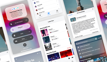 iOS App Design Template | iOS App Template | Uizard