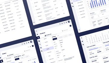 Purchase Order Management System Tablet App Template | Uizard