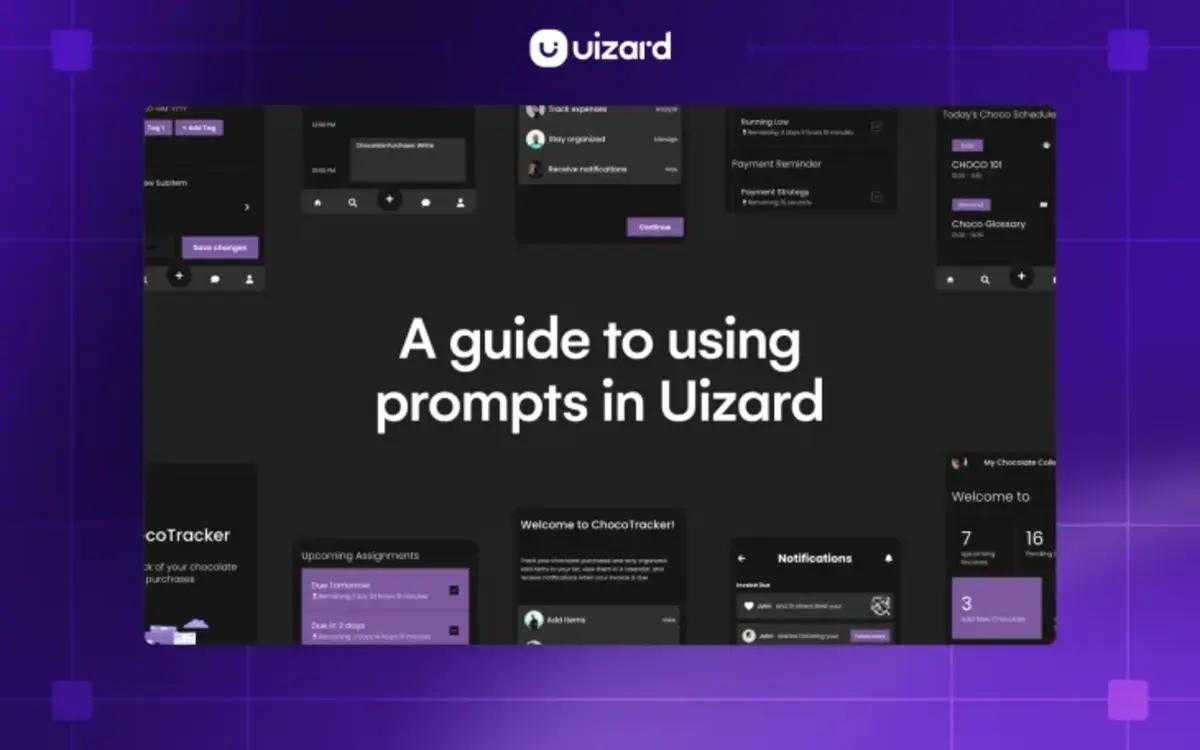 guide to using prompts in uizard blog article