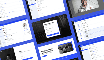 Messaging Web App Design Template | Uizard