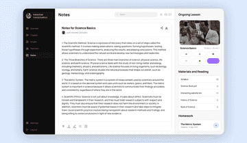 Study Dashboard Web App Template | Uizard