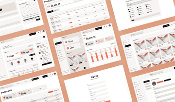 Ecommerce Dashboard Web App Template | Uizard