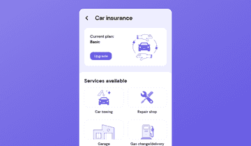 Insurance App UI Design Template | Insurance App UI | Uizard